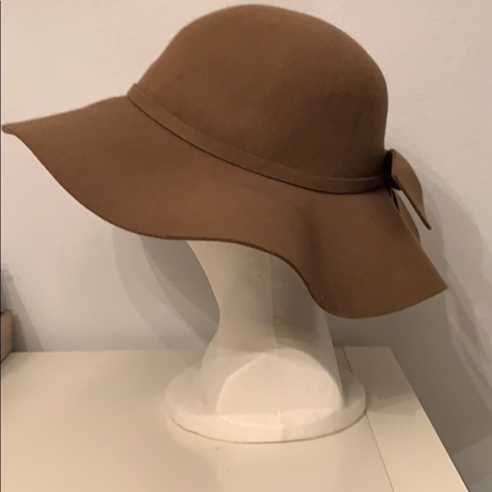 Brown floppy BoHo style hat